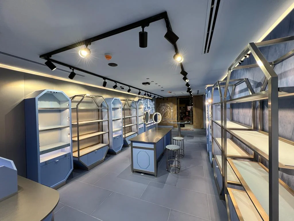 Swarovski – Interior vitrinas